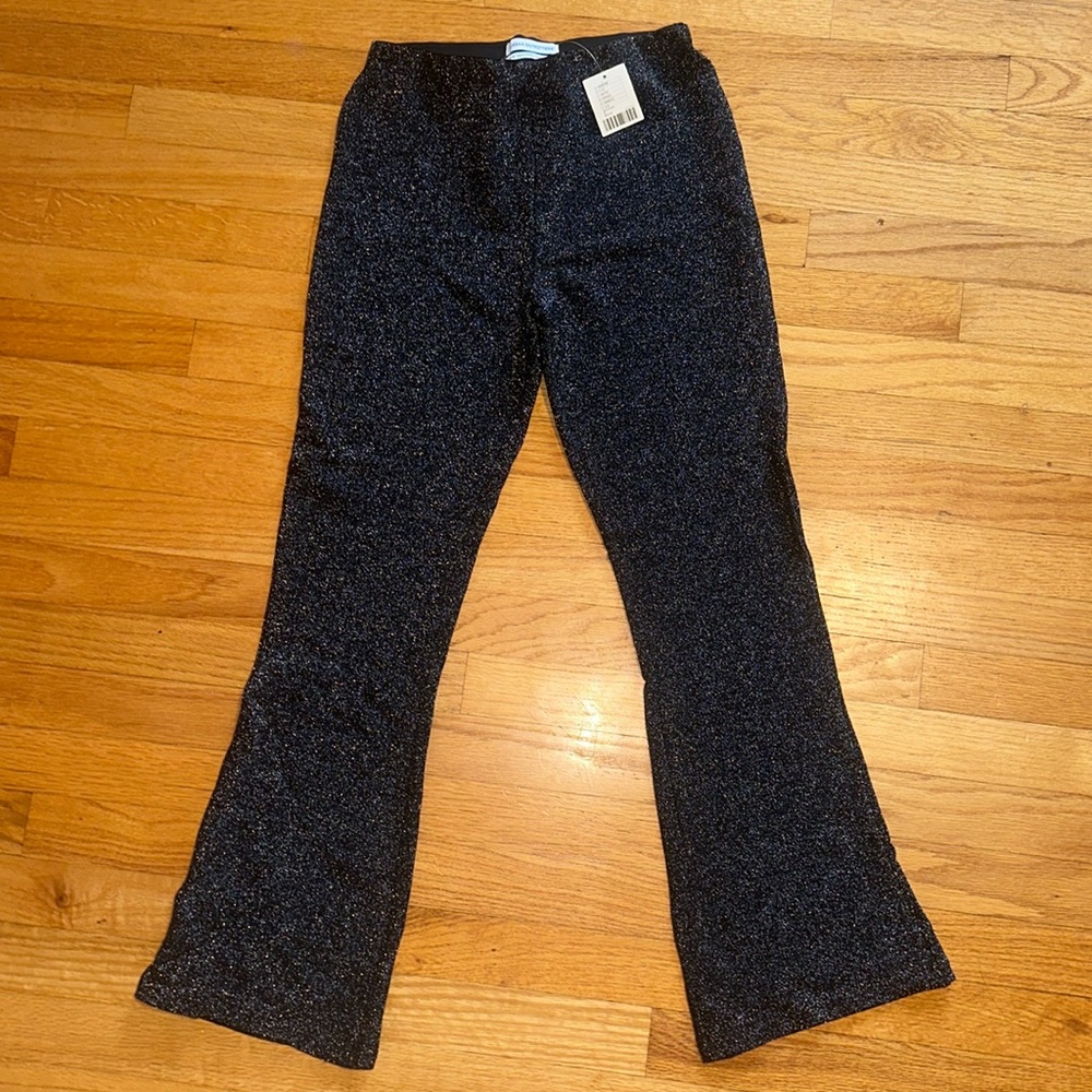 NWT Urban Outfitters Glitter Flare Pull On Pants